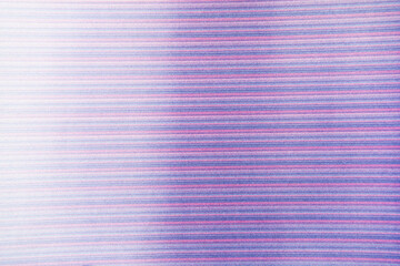 Low ink printer created magenta horizontal bands on paper