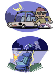 車の不法投棄