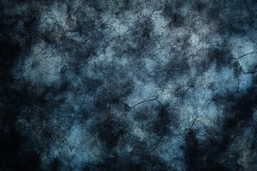 Obraz premium Dark Azure Metal Sheet with Aged Texture Pattern, Abstract Surface and Unique Blue Shade Design