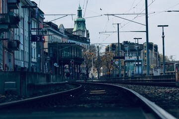 Obraz premium Bahnhof