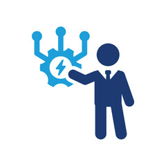 Skills development icon