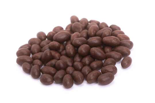 Peanuts covered in chocolate