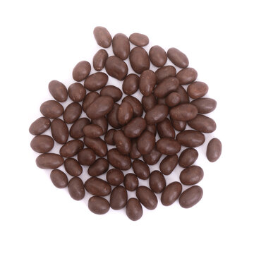 Peanuts covered in chocolate