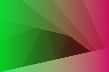 Geometric Gradient Background with Vibrant Green and Pink Tones for Modern Design Projects