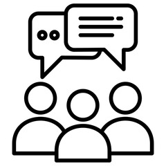 Discussion Outline Icon