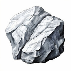 an AI Image Generator, Close-up Illustration of Realistic Rough Rock Texture