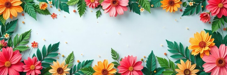 Vibrant and stylish border decorations adorn a wall, adding a touch of personality and flair to any room Perfect for home decor inspiration and DIY projects , bathroom, decoration