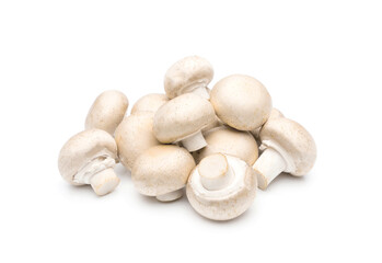 Champignon mushroom isolated on white background
