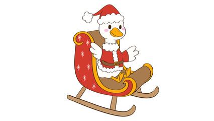 Hd transparent santa claus christmas decoration