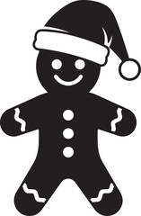 snowman and cap on a transparent background