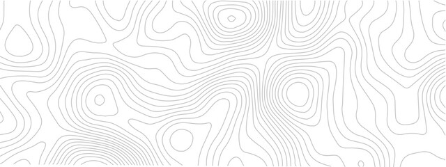 Topographic map lines contour abstract background vector illustration for geography or cartography themes
