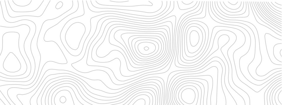 Topographic map lines abstract vector illustration contour geography scheme for cartography and terrain elevation