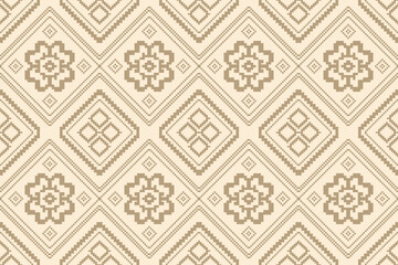 Ethnic geometric seamless pattern abstract pattern vector design for all types of printing and Textiles	