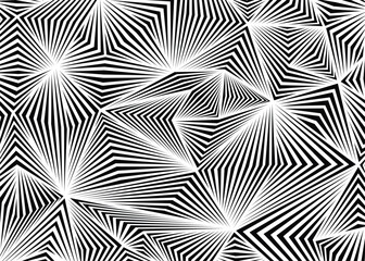 Abstract optical geometric stripe pattern background. Vector illustration art backdrop