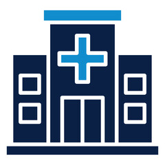 Obraz premium Hospital Icon