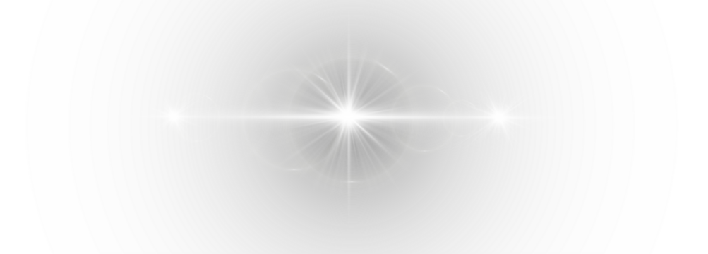 Bright gray PNG with sparkling rays and luminous flares. Radiant highlights create subtle elegance and visual energy. Perfect for abstract designs, digital visuals, or contemporary compositions.