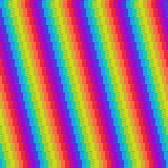 Seamless striped pattern in rainbow colors