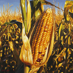 corn in the field