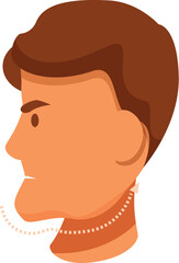 Chin reduction surgery, mentoplasty, or double chin liposuction being planned by doctor