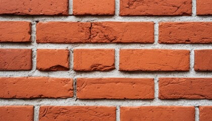 Obraz premium Red Brick Wall Texture — Detailed Architectural Background