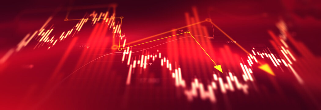 Global economic crisis hits hard as stocks fall, charts show downward trends, businesses face losses,  markets struggle, highlighting financial instability and worldwide economic challenges.