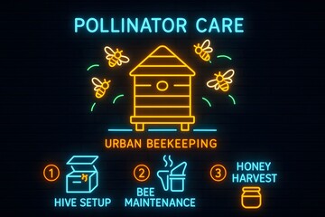 Urban Beekeeping Guide with Rooftop Hives and Honey Production for Sustainable City Agriculture