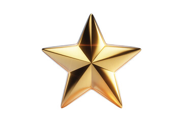 Obraz premium Minimal Black Star Silhouette Vector