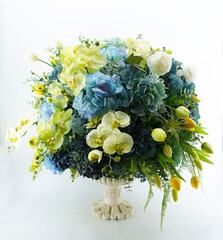 Orchid's floral art works. Photography of floral art and close-up shots.