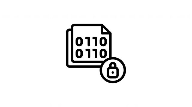 encryption animated icon