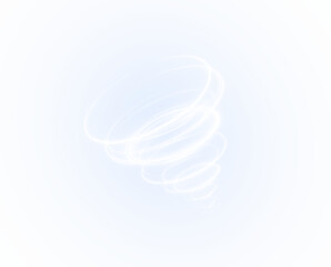 A stunning PNG illustration of a glowing spiral vortex, perfect for photo overlays on transparent backgrounds.