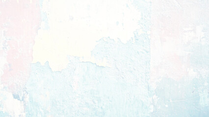 Texture old scratched painted blue wall with scuffs and dirt, Grunge vector texture