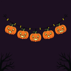 halloween pumpkin background - Halloween pumpkin lantern - jack-o-lantern