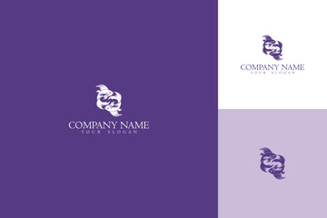 Abstract Eagle Logo Design with Brush Stroke Effect for Modern Branding.