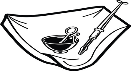 toothpaste and toothbrush