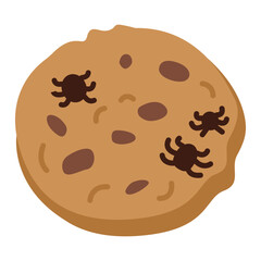 Creepy Cookies Halloween Hand Drawn Illustration