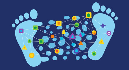 Foot Reflexology Chart with Organ Correspondences and Pressure Points.