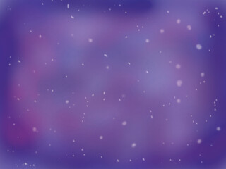 Purple Snowflake Theme Background With White Sparkles For Christmas Holiday Winter And Festive Design