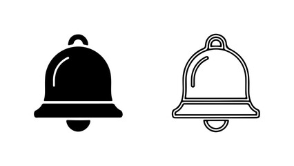 Fototapeta premium Bell icon with transparent background