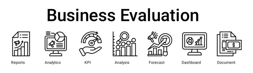 Leadership Alignment banner web icon vector illustration concept for business with icon of Reports, Analytics, KPI, Analysis, Forecast, Dashboard.