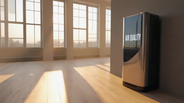 Air quality meter.