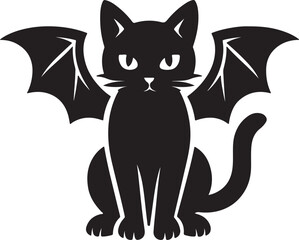 black_cat_bat_wings_vector.eps