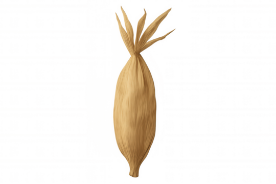 Barley grain representing agriculture, harvest, and healthy eating, with a transparent background