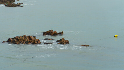 rocks in the sea