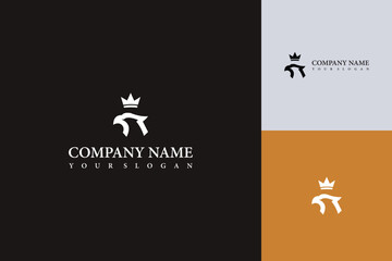 Elegant Lion Crown Logo Design for Branding and Identity.