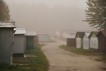 mgła ,miasto © Marcin Łazarczyk