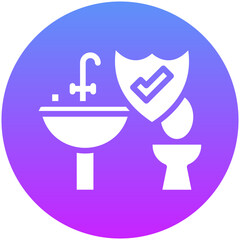 Bathroom Safety Icon
