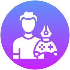 Game Designer Male Icon