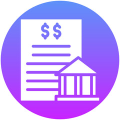 Bank Statement Icon