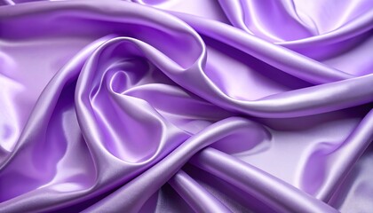Obraz premium Luxurious folds of vibrant purple satin