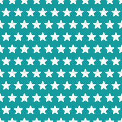 Flat seamless patterns with stars design
